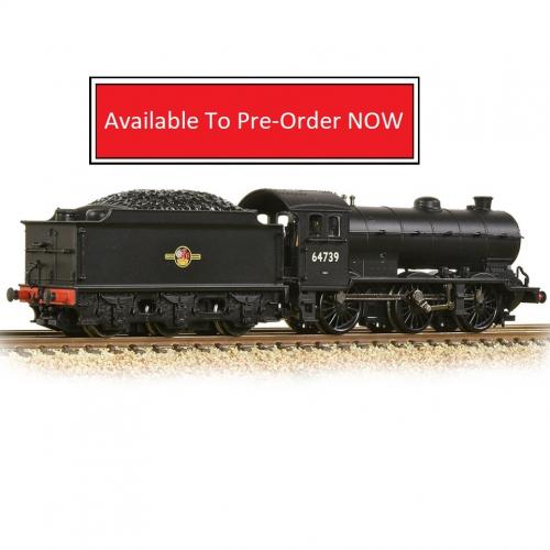 372-403A-Graham Farish-LNER J39 Stepped Tender 64739 BR Black (Late Crest)